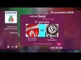 Busto Arsizio - Casalmaggiore 3-2 - Highlights - 6^ Giornata - Samsung Gear Volley Cup 2016/17