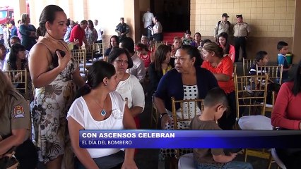 Con ascensos celebran el dia del bombero