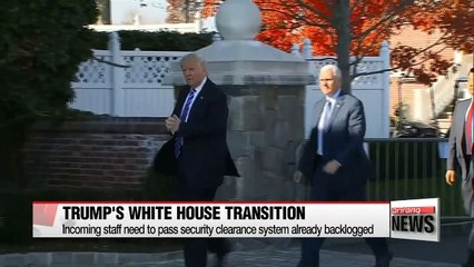 Trump administration may face delays from security clearance system