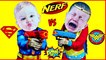 Crying Baby Superheroes in Real Life Batman vs Batgirl RACE Superhero BIG HEAD BABIES IRL