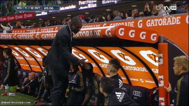 اهداف مباراة ميلان و انتر ميلان 1-0 الدوري الايطالي موسم 13 - 14