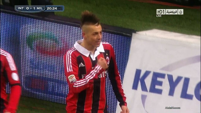 اهداف مباراة ميلان و انتر ميلان 1-1 الدوري الايطالي موسم 12 - 13