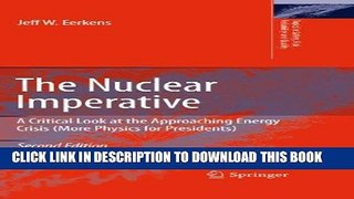 [READ] Ebook The Nuclear Imperative: A Critical Look at the Approaching Energy Crisis (More