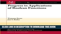 [READ] Online Progress in Applications of Boolean Functions (Synthesis Lectures on Digital