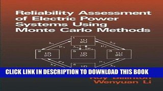 [READ] Ebook Reliability Assessment of Electric Power Systems Using Monte Carlo Methods (Physics