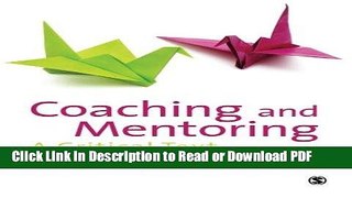 Read Coaching and Mentoring: A Critical Text Ebook Online