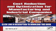 [READ] Ebook Cost Reduction and Optimization for Manufacturing and Industrial Companies Free