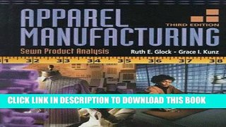 [READ] Online Apparel Manufacturing: Sewn Product Analysis (3rd Edition) Audiobook Download