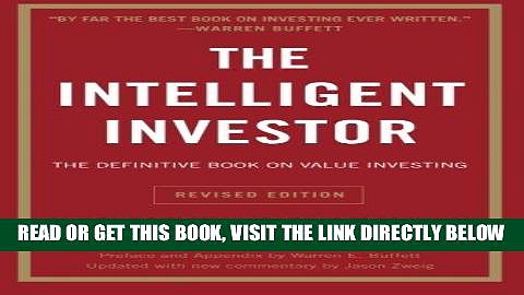 [PDF] The Intelligent Investor: The Definitive Book on Value Investing Full Online
