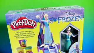 Play Doh Enchanted Ice Palace of Elsa part1