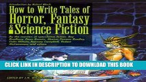 Ebook How to Write Tales of Horror, Fantasy and Science Fiction Free Download