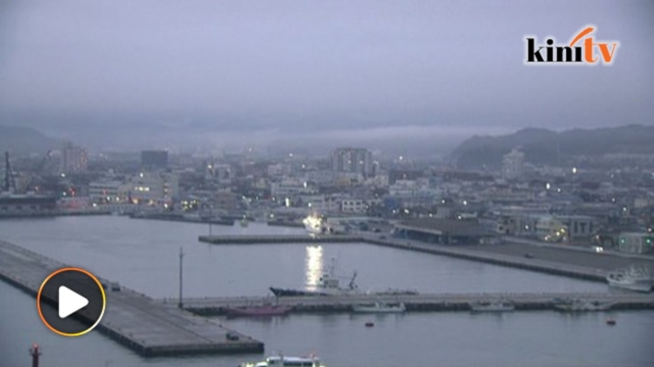 Jepun dilanda gempa 6.9 magnitud cetuskan amaran tsunami