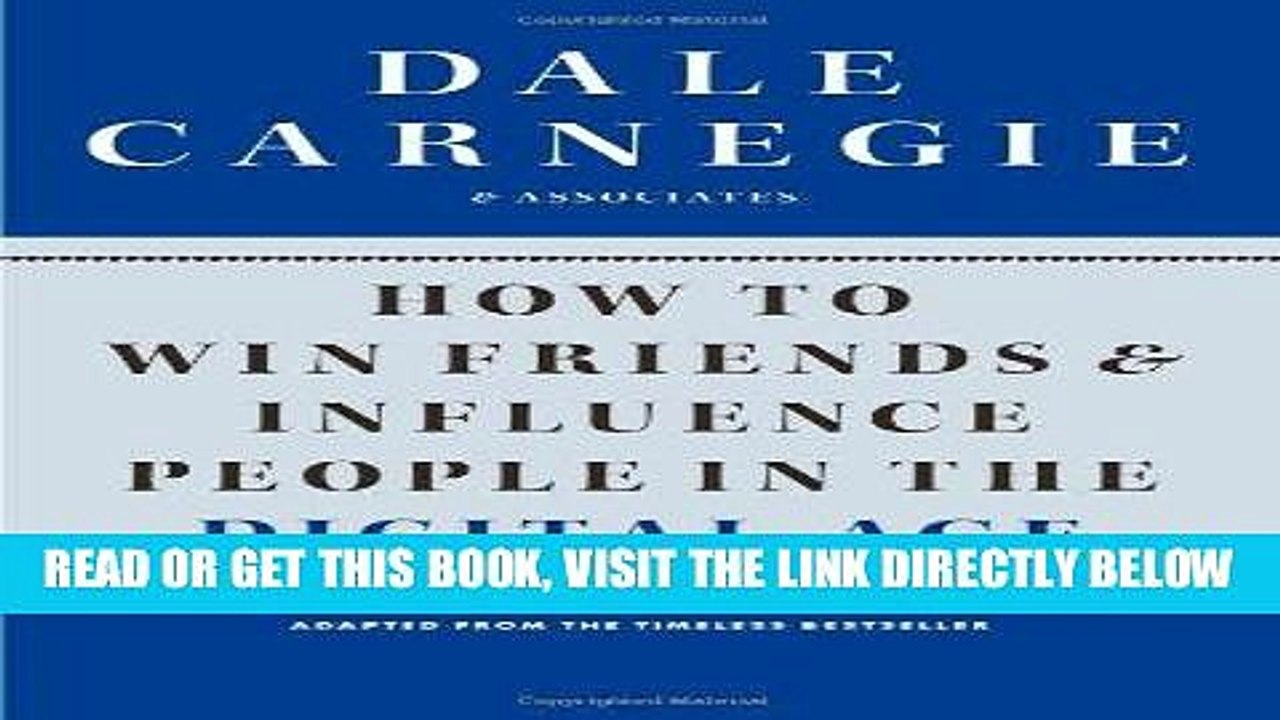 [PDF] How to Win Friends and Influence People in the Digital Age Full Online