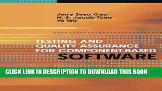 [READ] Ebook Testing and Quality Assurance for Component-Based Software (Artech House Computing