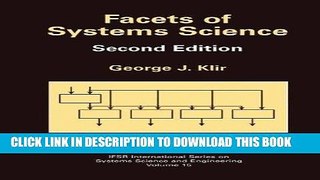 [READ] Ebook Facets of Systems Science (IFSR International Series on Systems Science and