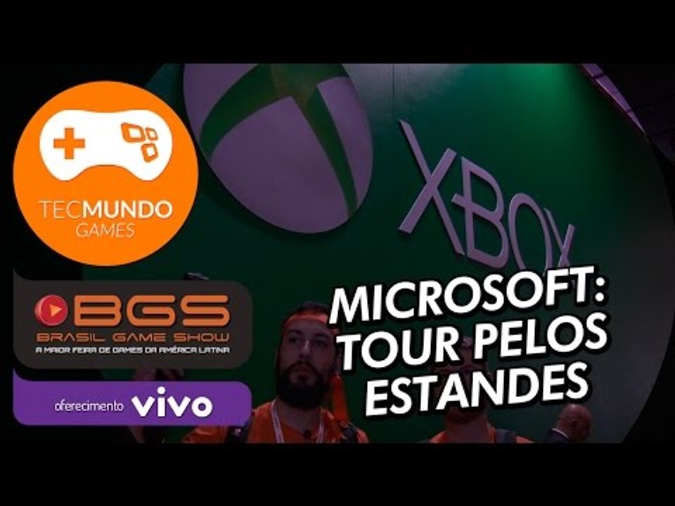 Microsoft: Tour pelos estandes [BGS 2015] - TecMundo Games