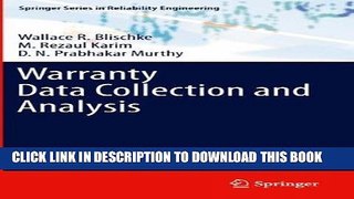 [READ] Ebook Warranty Data Collection and Analysis (Springer Series in Reliability Engineering)