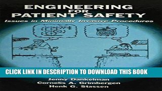 [READ] Online Engineering for Patient Safety: Issues in Minimally Invasive Procedures (Human Error