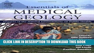 [READ] Ebook Essentials of Medical Geology: Impacts of the Natural Environment on Public Health