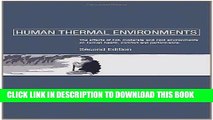 [READ] Ebook Human Thermal Environments: The Effects of Hot, Moderate, and Cold Environments on