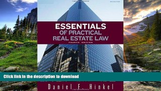 FAVORITE BOOK  Essentials of Practical Real Estate Law FULL ONLINE
