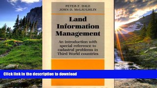 READ  Land Information Management: An Introduction with Special Reference to Cadastral Problems