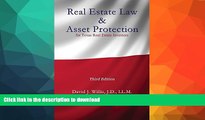 READ BOOK  Real Estate Law   Asset Protection for Texas Real Estate Investors - Third Edition