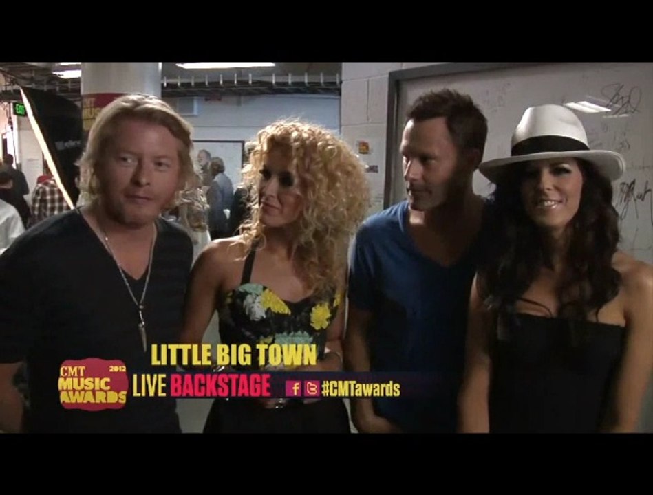 CMT Awards 2012 - Backstage Interview with Little Big Town