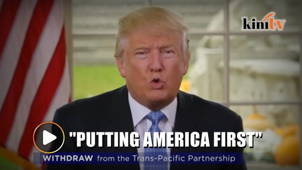 Trump gives update on policy plans: Withdraw from TPP 'on day one'