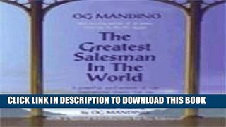 Best Seller The Greatest Salesman in World Free Read