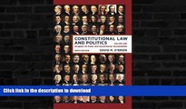 READ  Constitutional Law and Politics: Struggles for Power and Governmental Accountability (Ninth