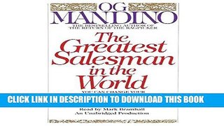 Best Seller The Greatest Salesman in the World Free Download