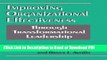 Read Improving Organizational Effectiveness through Transformational Leadership: 1st (First)