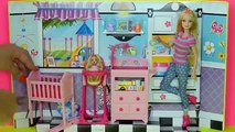 Barbie Babysitter Boneca Barbie Profissoes Barbie em Portugues Completo DisneyTopToys