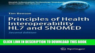 Ebook Principles of Health Interoperability HL7 and SNOMED  (Health Information Technology