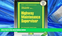 FAVORIT BOOK Highway Maintenance Supervisor(Passbooks) (Passbook Series) BOOOK ONLINE