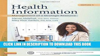 Ebook Health Information: Management of a Strategic Resource, 5e Free Read