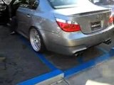 BMW M5 E60 with Meisterschaft Exhaust