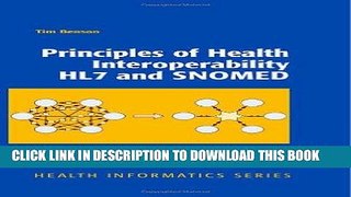 Ebook Principles of Health Interoperability HL7 and SNOMED (Health Informatics) Free Download