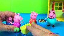 PEPPA PIG’S HOUSE STORY WITH PEPPA PIG GEORGE PIG MAMA PIG PAPA PIG part1