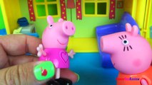 PEPPA PIG’S HOUSE STORY WITH PEPPA PIG GEORGE PIG MAMA PIG PAPA PIG part4
