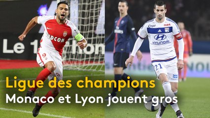 Ligue des champions : Monaco et Lyon jouent gros