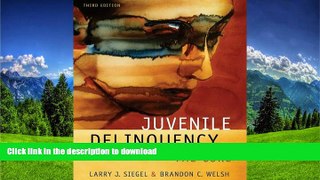 GET PDF  Juvenile Delinquency: The Core FULL ONLINE