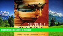 GET PDF  Juvenile Delinquency: The Core FULL ONLINE