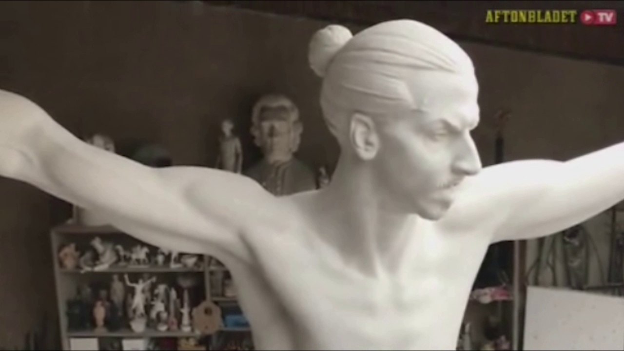 Une statue pour Zlatan Ibrahimovic !