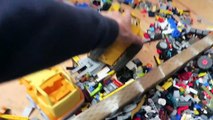 Toy Trucks Clean Up Legos part1