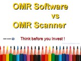 OMR Software vs OMR Scanner by OMRhome