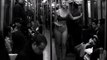 Cette mannequin enlève ses vêtement dans le métro de New York pour un speech sur la beauté des gens