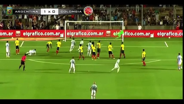Argentina 3 x 0 Colombia . Gols & Melhores Momentos - Eliminatorias da Copa do Mundo