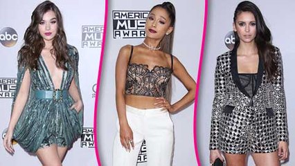 AMA 2016 RED CARPET | Nina Dobrev, Ariana Grande, Selena Gomez & Others